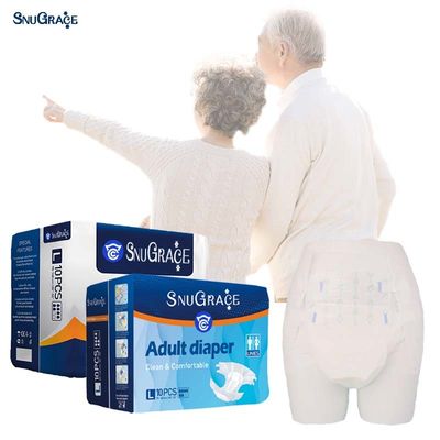 SnuGrace Adult Wegwerp luier Groothandel Hypoallergene 3D Leak Prevention Channel