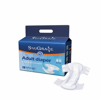 Gepersonaliseerde medium volwassen luiers zachte ademend absorptie 70-250g voor ziekenhuisbehoeften