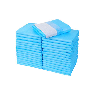 Volwassen baby urine absorberende matten OEM gratis monster wegwerp plaskussens met verschillende maten