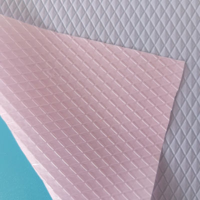 Roze luier PE-film Prismatisch patroon Sanitair Servet achterblad