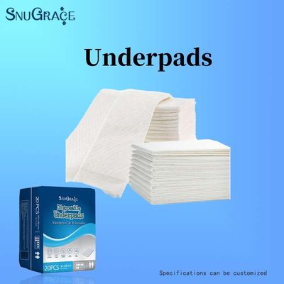 Fluff Pulp SAP Niet-geweven stof Tissue PE Huisdier Toilet Verwisselpads Klant favoriet