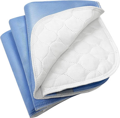 Herbruikbare incontinentiebescherming met een wasbaar volwassen bedbed met gewone microvezel