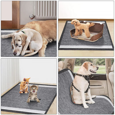 Eenmalige hondenbedden voor puppy training Materiaal Fluff pulp SAP Niet-geweven stof Weefsel PE