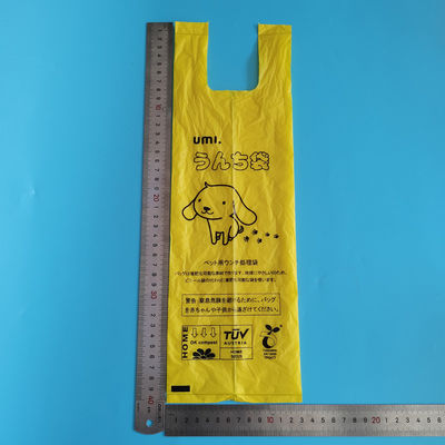 Huisdieren Custom Printed Dog Poop Bags Plastic Biodegradable Eco Friendly