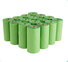 Groene citroen geur geur gerecycled afval vest huisdier hond poep zak set voor honden