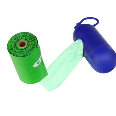 Groene citroen geur geur gerecycled afval vest huisdier hond poep zak set voor honden