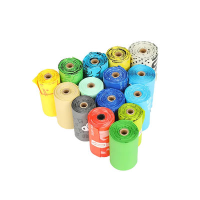 Groene citroen geur geur gerecycled afval vest huisdier hond poep zak set voor honden
