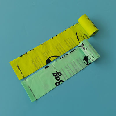 Monsters Custom Printed Logo vuilniszakken biologisch afbreekbare zwarte huishoudelijke vuilniszak op rol