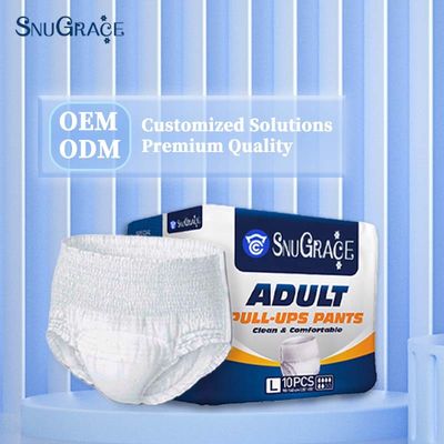 Eenmalige pull-up broek met urine display composiet lage film van Tianjin Wholesome