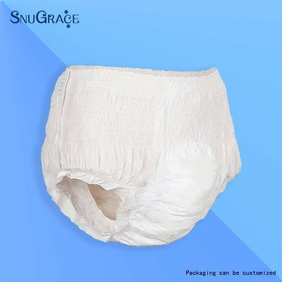 80g-190g SnuGrace eenmalige adult luier met urine display en anti-geur pull up broek