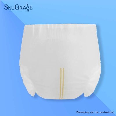 80g-190g SnuGrace eenmalige adult luier met urine display en anti-geur pull up broek