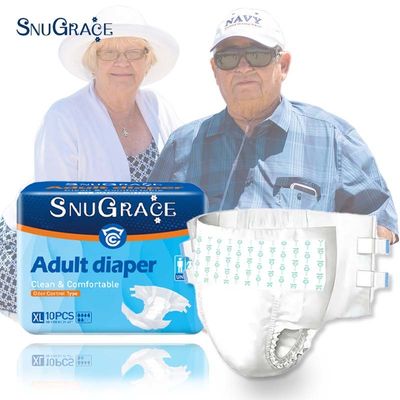 Anti-Leak 3D Leak Prevention Channel Adult Diapers voor oudere incontinentie door SnuGrace