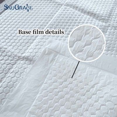 Eenmalig onder pads SAP Absorptie Droog oppervlak voor SnuGrace volwassen incontinentie pads