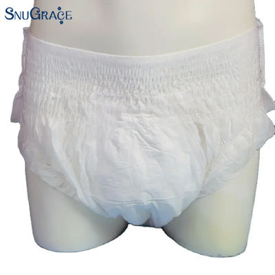 Fluff Pulp Wegwerp volwassen pull up broek luier ouderen ademend comfortabel OEM
