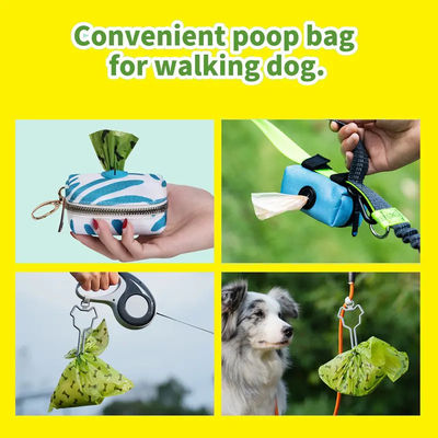 Gepersonaliseerd ontwerp composteerbare honden poep zak drager voor milieuvriendelijke afvalverwijdering