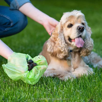 240 zakken aangepast kleur 100% huisdier afval biologisch afbreekbaar composteerbaar hond poep zak
