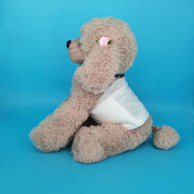 Eenmalige luier voor huisdieren, zonder lekken, zachte luier voor honden met weefselvoering