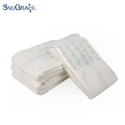 SNUGRACE Adult Diaper biedt gratis monsters voor snelle absorptie en 75g-150g fluff pulp.