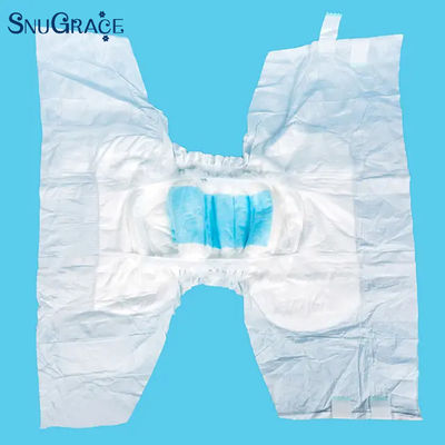 SNUGRACE Adult Diaper biedt gratis monsters voor snelle absorptie en 75g-150g fluff pulp.