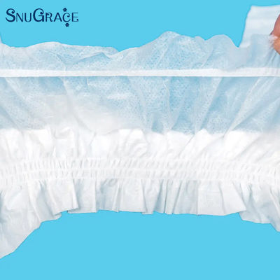 SNUGRACE Adult Diaper biedt gratis monsters voor snelle absorptie en 75g-150g fluff pulp.