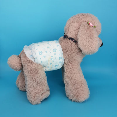 Mannelijke puppy training absorberende luierkussens met SAP en voordelen van vochtigheid indicator