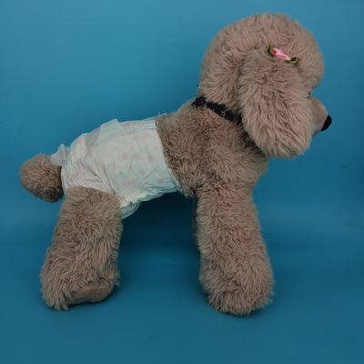 Gepersonaliseerde blauwe grote honden luier voor huisdieren 3D Leak Prevention Channel