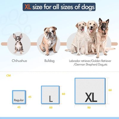 Vrij aangeboden monsters OEM/ODM Huisdier toilet plaskussens voor puppy training en slapen