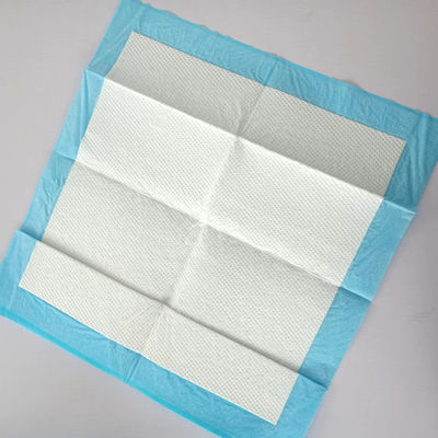 6Ply Layer Incontinence Bed Pad Wegwerp Medisch Underpad 100-2000ml Water Absorptie