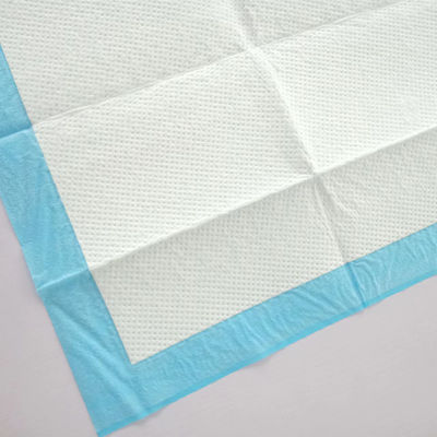 6Ply Layer Incontinence Bed Pad Wegwerp Medisch Underpad 100-2000ml Water Absorptie