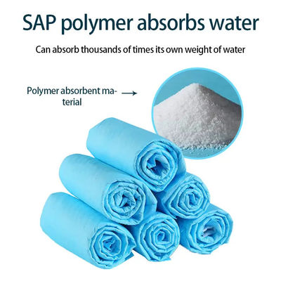 Fluff pulp SAP Niet-geweven weefsel Tissue PE Waterdicht Huisdier Mat Luier voor puppy training