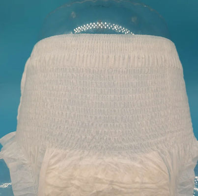 52-125g PE achterblad wegwerp luier voor volwassenen met comfortabel design van een slipje