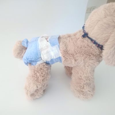 Persoonlijke, milieuvriendelijke luier voor honden 6 maten, aanpasbare kleur