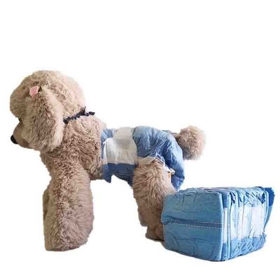 Wegwerpluier voor huisdieren maatwerk High Absorbency All-Absorb Wrap voor mannelijke honden