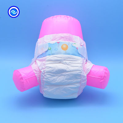 OEM wegwerp luiers voor baby's met 3D lekpreventie kanaal in maten S M L XL XXL XXXL