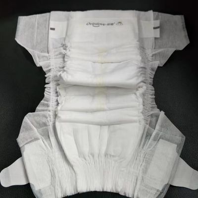 OEM wegwerp luiers voor baby's met 3D lekpreventie kanaal in maten S M L XL XXL XXXL