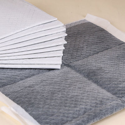 Zacht Nowoven Frabiek Wegwerp Bamboe Houtskool Honden Training Pad 3000ml Pet Puppy Pads