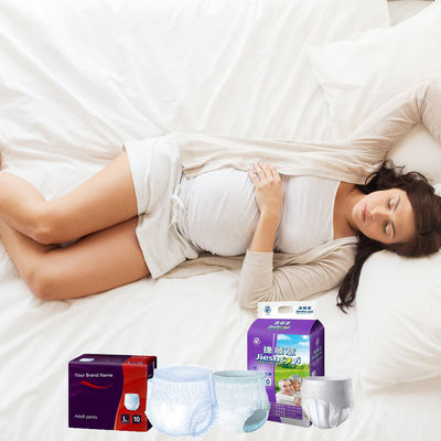 Eenmalige hygiënische servetten voor menstruatiebroeken voor vrouwen in het moederschapsontwerp