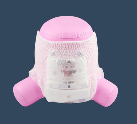 Zachte nowoven frabieke luiers voor baby's in een handige pull-up stijl