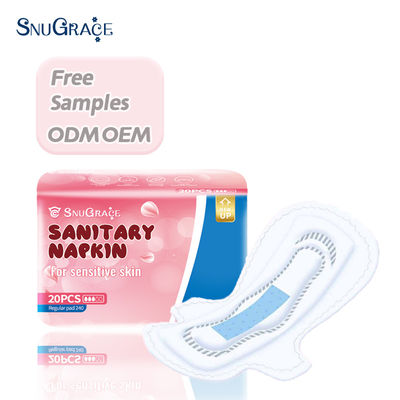 400-1500 ml Absorptie SNUGRACE Negatieve Ion Blauwe Kern Sanitaire Pads voor Vrouwen Gratis Monsters