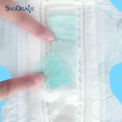 400-1500 ml Absorptie SNUGRACE Negatieve Ion Blauwe Kern Sanitaire Pads voor Vrouwen Gratis Monsters