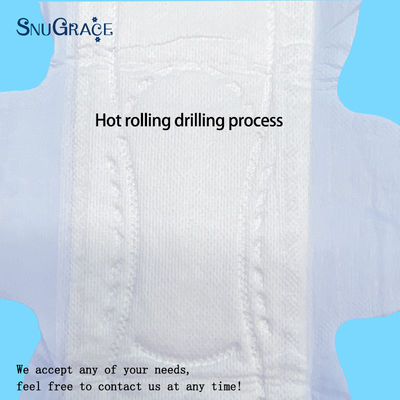 400-1500 ml Absorptie SNUGRACE Negatieve Ion Blauwe Kern Sanitaire Pads voor Vrouwen Gratis Monsters