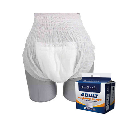 Fluff Pulp Pull Up Briefs High Absorbency Adult Diapers Onderbroeken voor senioren