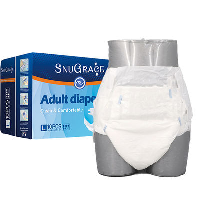 USA goedgekeurde certificering Plain Woven Adult Diaper voor senioren en comfort