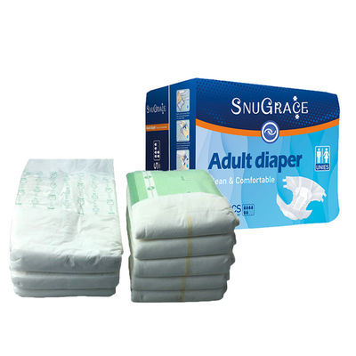 OEM ODM Acceptabele Plain Woven Super Absorberende Adult Diapers voor ziekenhuis en thuis
