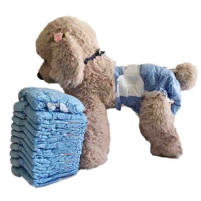 Vrouwelijke luiers voor honden met 3D-lekkenpreventie-kanaalvochtigheidsindicator inbegrepen