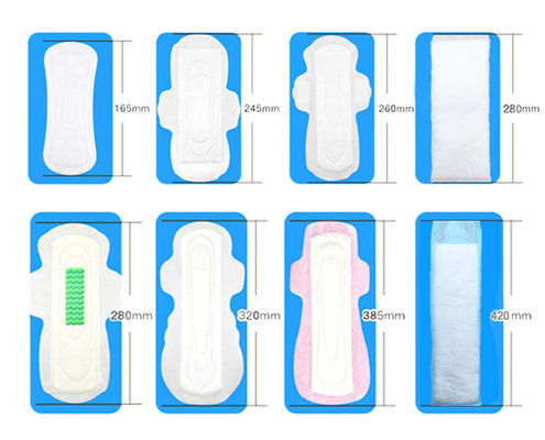 Negatieve groene anionchip Gezonde wegwerp katoenen hygiënische servetten voor vrouwen in 2023