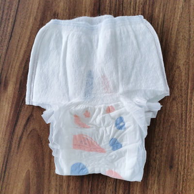 Eenmalige menstruatiebroek met ademend menstruele ondergoed in wit OEM ODM
