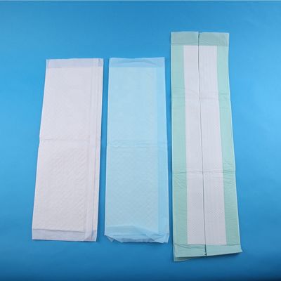 ISO 13485 Gecertificeerd 60*40cm Baby Bed Protection Underpad met 300ml-1200ml Absorptie