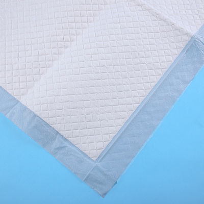 ISO 13485 Gecertificeerd 60*40cm Baby Bed Protection Underpad met 300ml-1200ml Absorptie