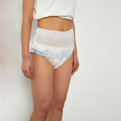 Korea SAP Lady Menstruele broek voor hygiënische servetbroek in zachte Nowoven Frabic